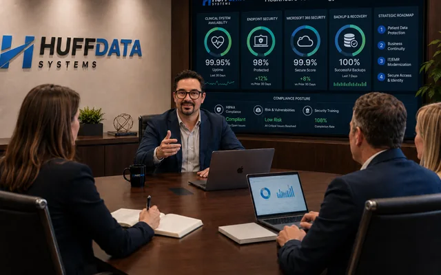 HUFF DATA SYSTEMS Healthcare Technology Strategy meeting
